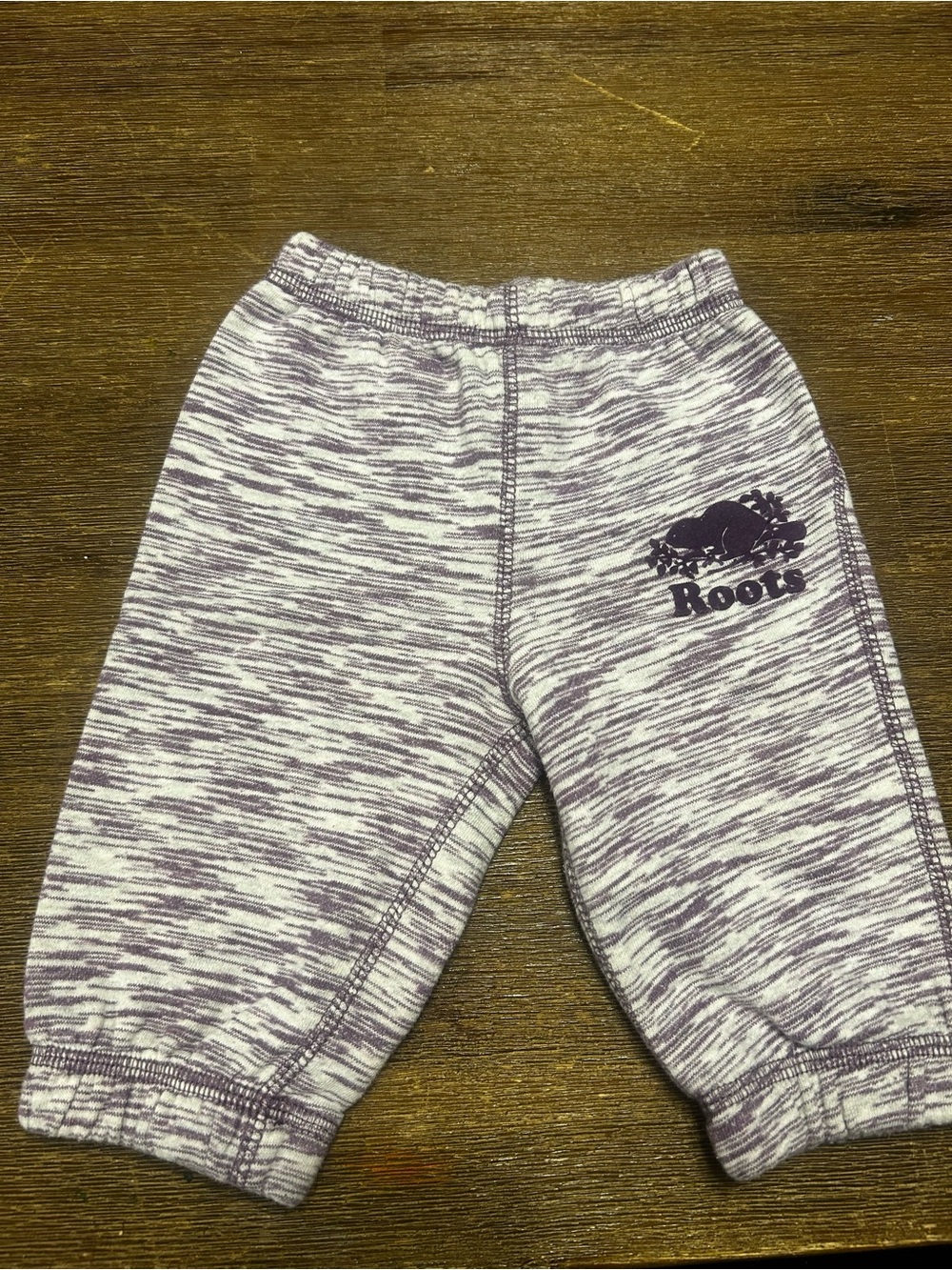 Roots Lilac Heather Kids Joggers